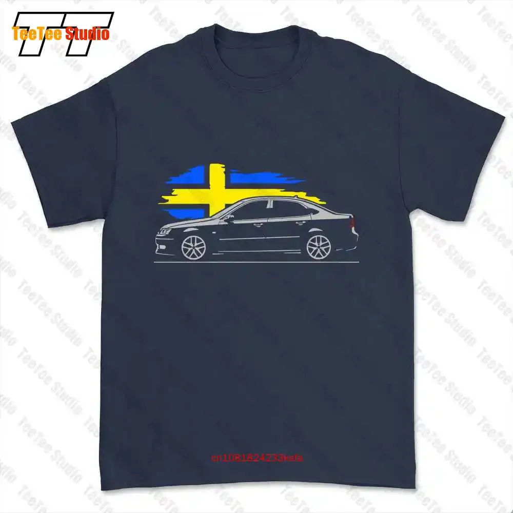 For Saab 9 3 Aero Fans Turbo 9 3X 1 8T 2 8T V6 Classic Swedish Sportscar T-shirt Tee ITWL