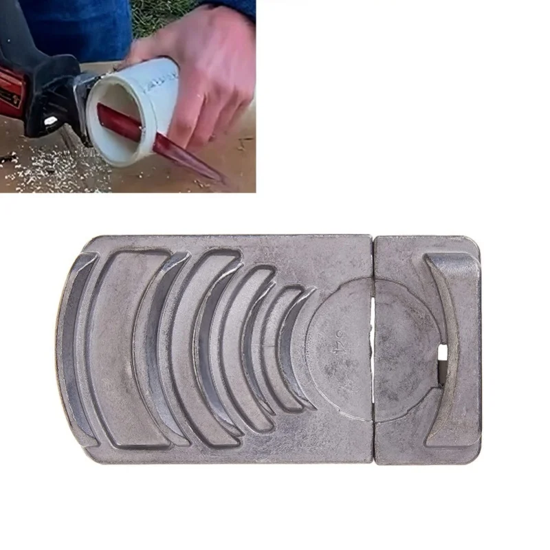 Plastic Pipe Deburring Tool Professional Effective 1 1/4-4in PVC Tubing Plumbing Reamer Chamfer