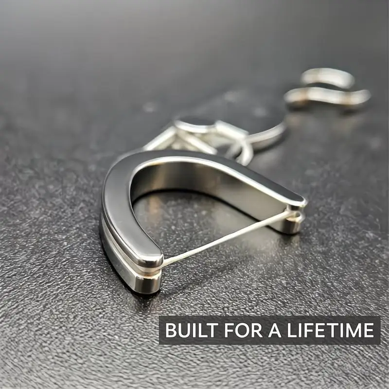 Stainless Steel Dental Floss Holder Life-time Floss Pick Reusable Portable Oral Care Tool For Daily Oral Care Home And Travel U