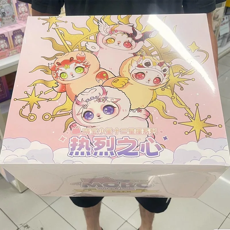 

Genuine Mobo Star Twelve Constellations The Warm Heart Series Blind Box Vinyl Face Doll Collection Decoration Toy Girl'S Gift