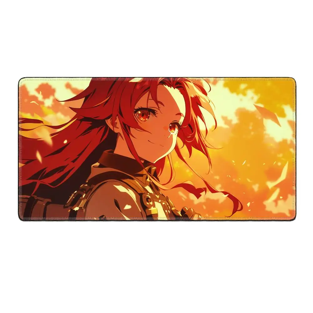 Mushoku Tensei Mouse Pad Keyboard Desk Mats, Kawai Rubber, Non-Slip Desk Mat, XXL90x40cm mouse pad