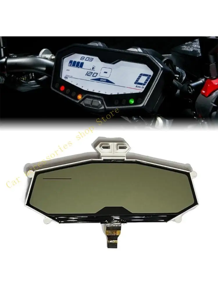 

T21E Motorbike Speedometer Tachometer LCD Display for MT07 FZ-07 Tracer 700 Multifunction Gauges Speedometer LCD Display