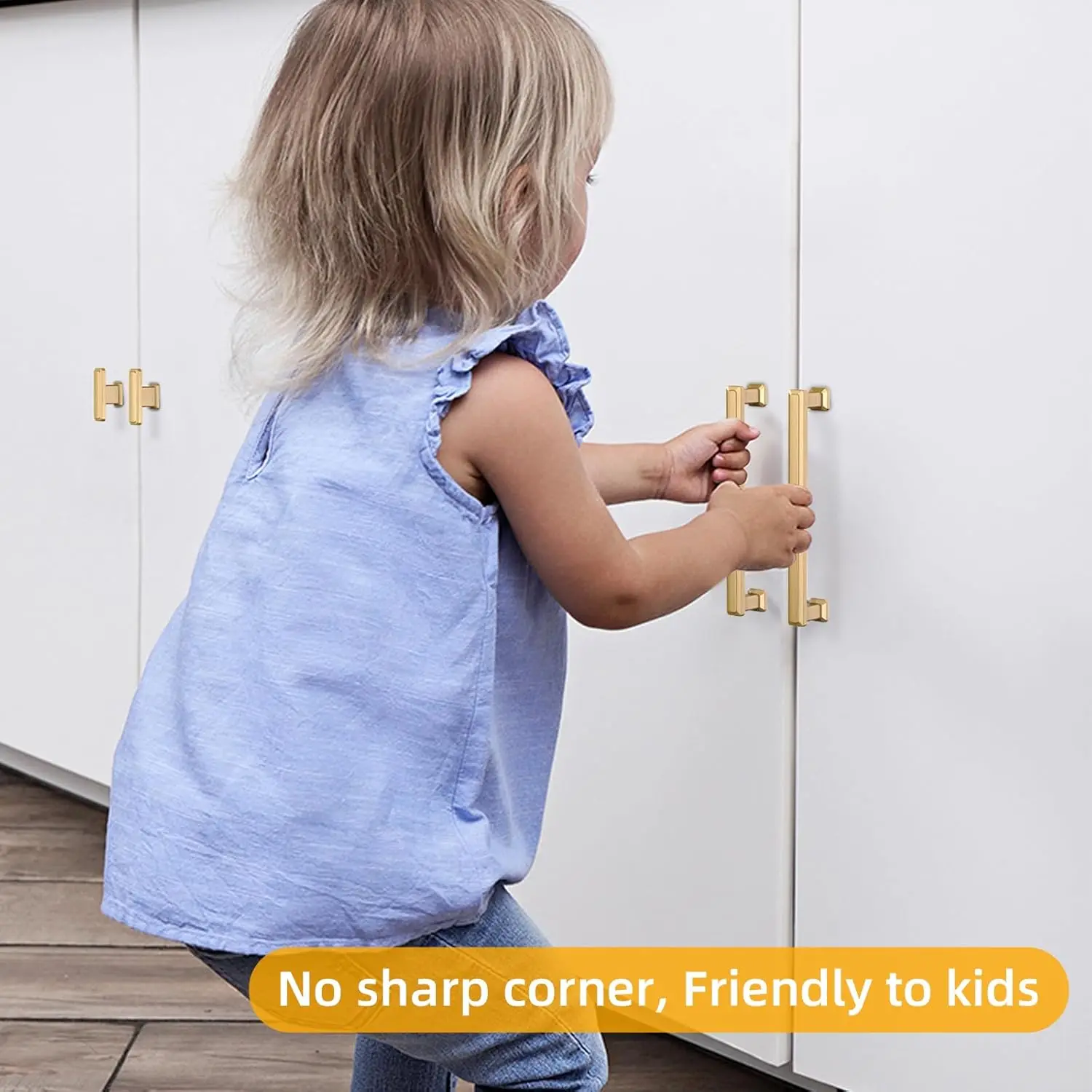 Viladepot 5 peças puxadores de armário champanhe bronze puxadores de armário resistentes puxadores de gaveta de armário