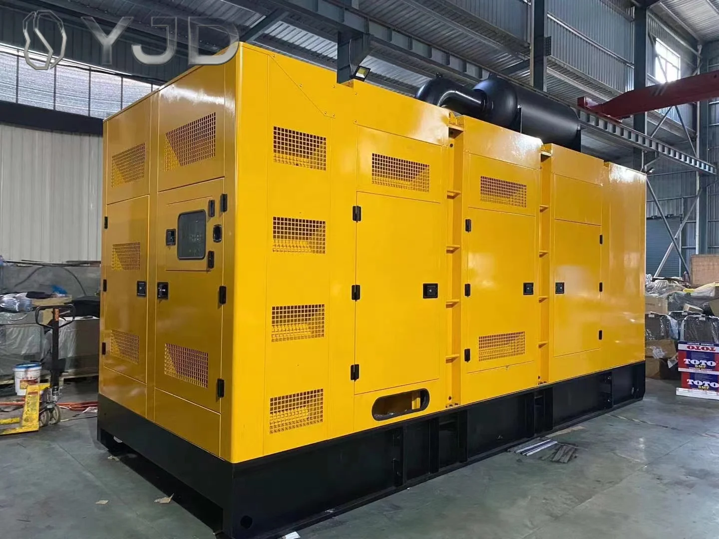 100Kw Mobile Shandong Series 380 Volt Generator Sets 3Phase Silent Power Price Diesel Generator
