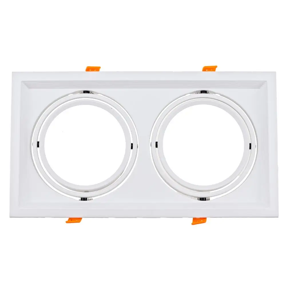 Recessed Ceiling Rotatable Downlight Downlight Led Spot Light Frame Holders AR111 Fitting for Home Illumination