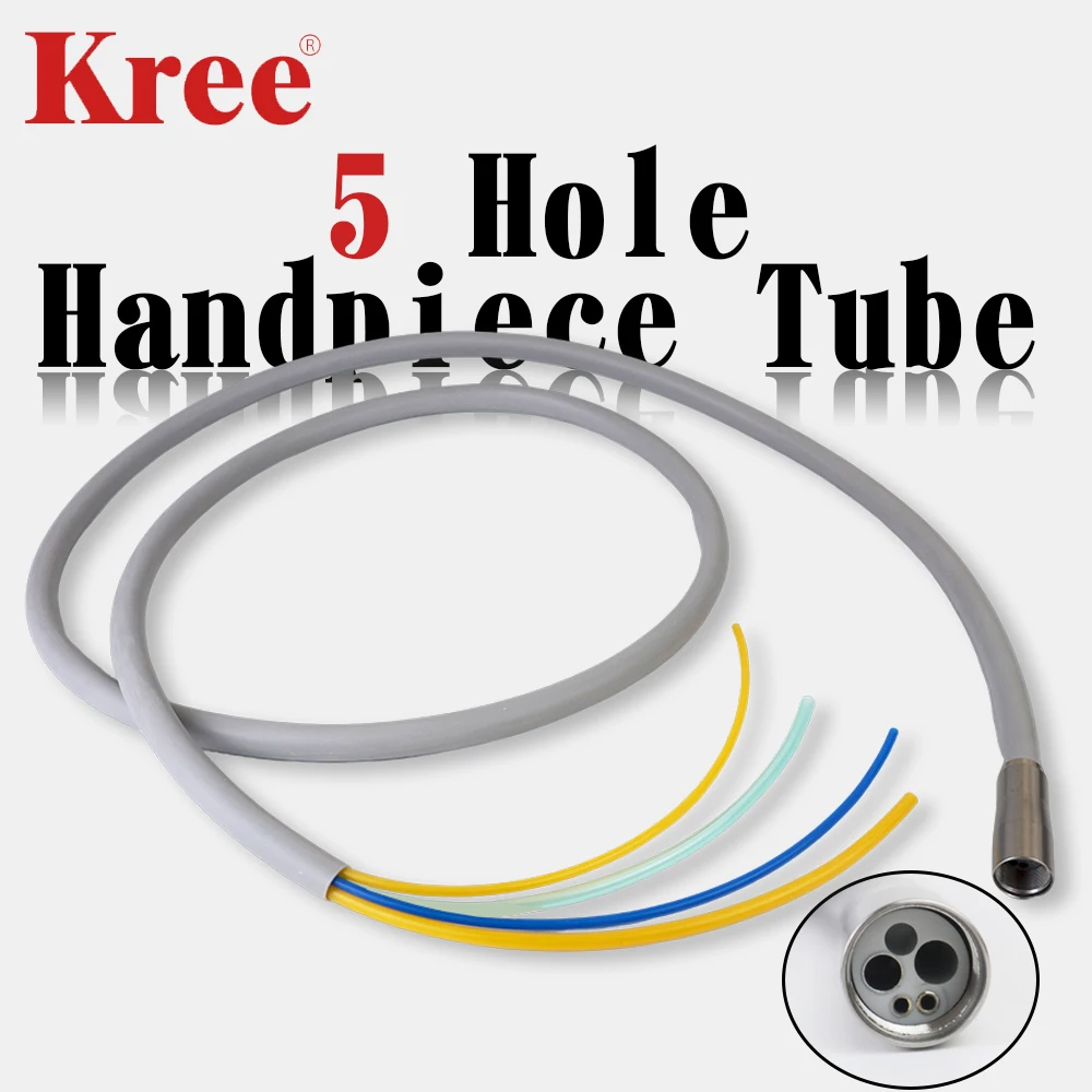 Dental 5 Holes Connecting Tube for High Speed Dental Turbine Handpiece Dental Chair Pipeline Accessory dentistry tools