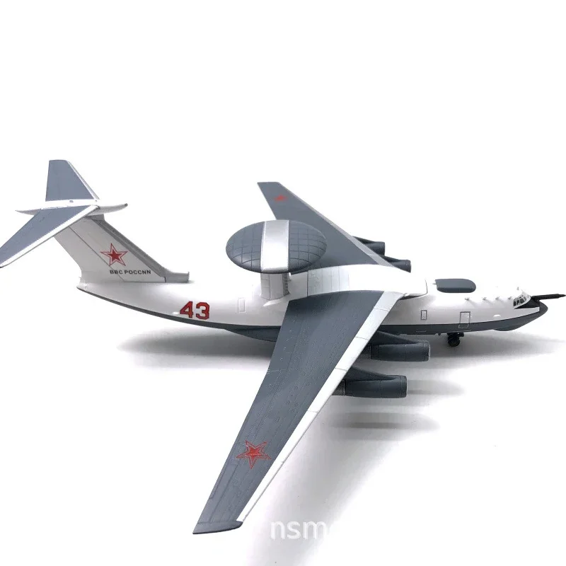 1/200 Scale Former Soviet Early Warning Aircraft A50 Simulation Alloy Military Combat Aircraft Model Decoration Collection Gift