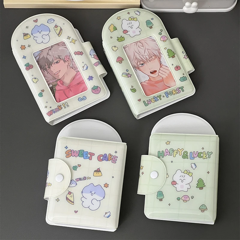 Porte-cartes photo creux Kawaii, album de carte photo K-pop Idol, protection d'affichage photo, 3 pouces