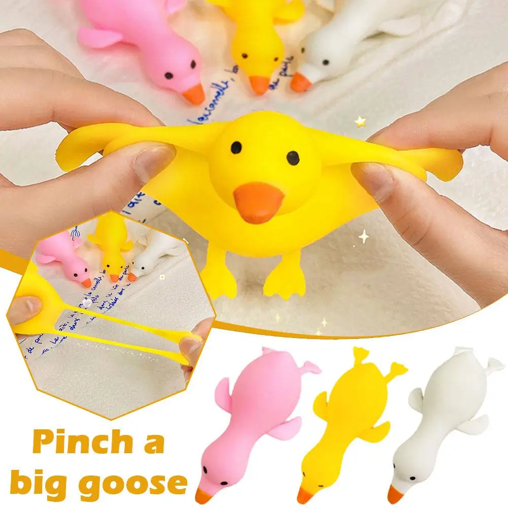 Cute Cartoon Duck Stress Relief Squeeze Toys Reliever Squish Toy Animal Antystresowy Dla Dzieci Dorośli Prezenty Fidget Toys N4M9