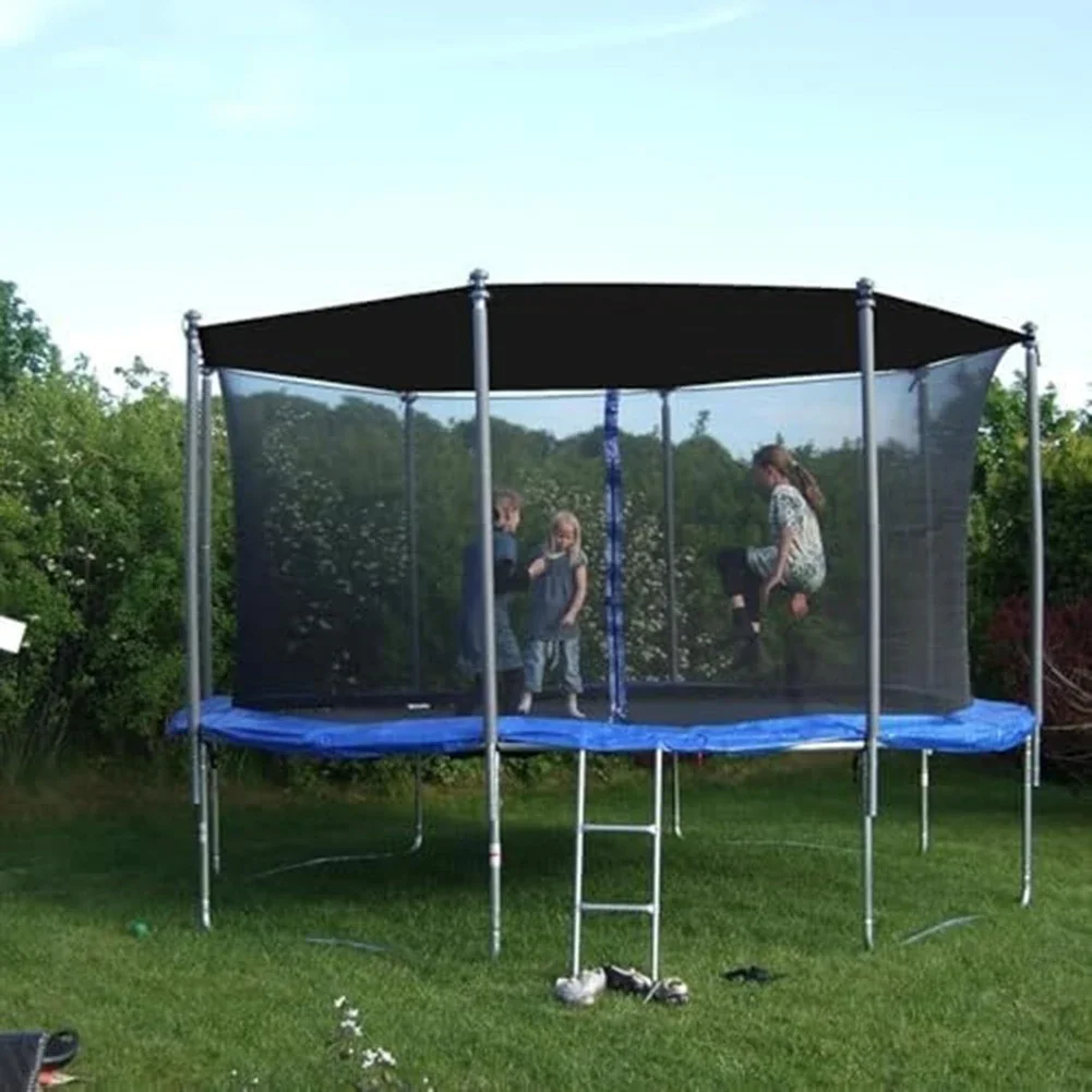 Tear Proof Sun Block Canopy Net for All Season Protection Keeps Bounce Area Clean and Safe from Rain and Debris