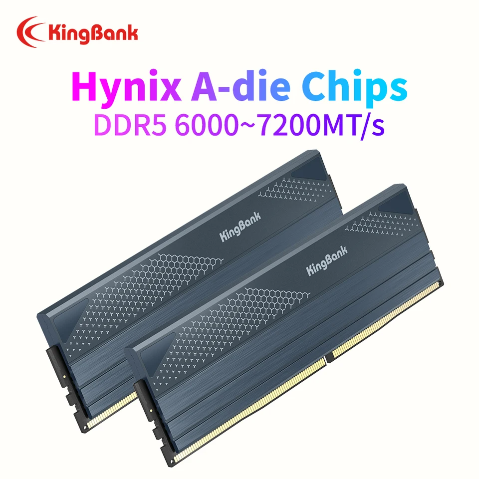 KingBank SOARBLADE KFXB Series DDR5 Black Memory 32GB (16GBx2