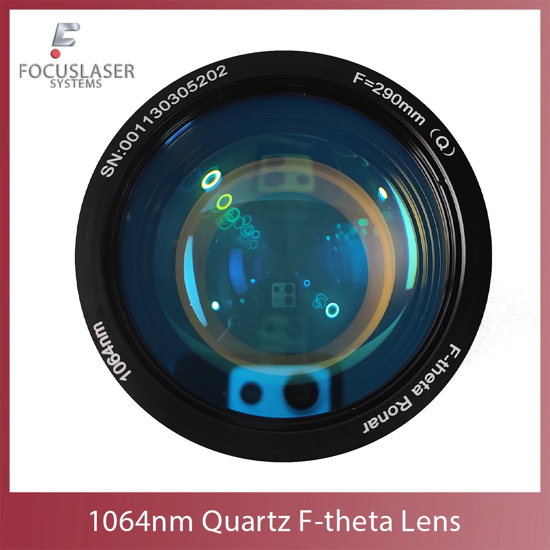 1064nm Quartz Lens Galvo Scanning Head RC1001 FL7110 FL7210 Galvanometer Scanner For Fiber Laser Marking Machine
