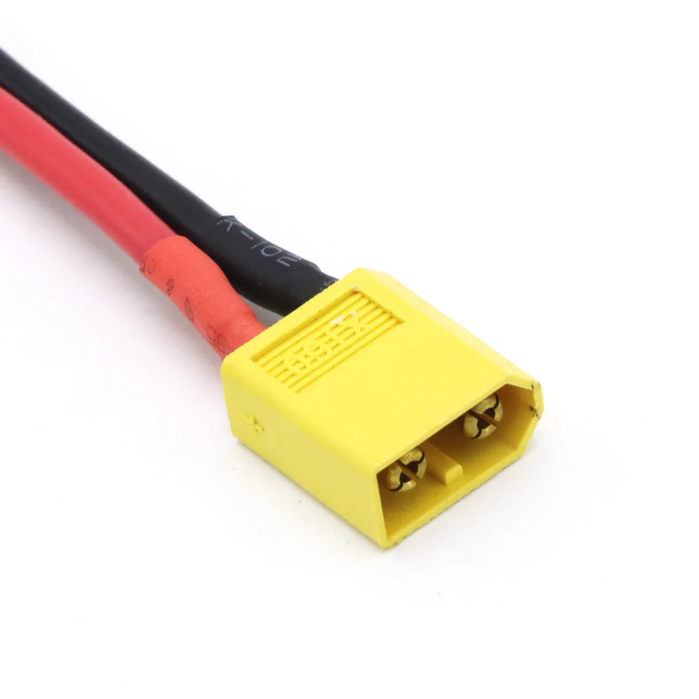 Złącze męskie XT60 z przewód silikonowy 10CM 14AWG dla Model RC