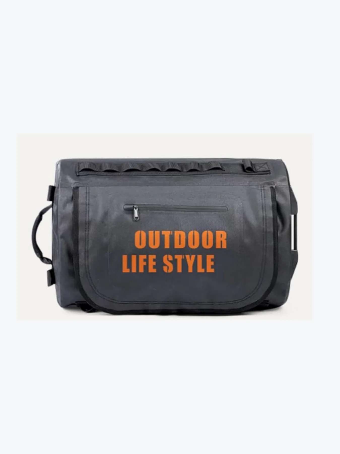 حقيبة غوص بعجلات سعة 95 لتر مع مقبض جر متوازي تلسكوبي وحزام كتف حقيبة ظهر قابل للفصل، مناسبة لمعدات غوص السكوبا، أسود، حقيبة عطلة نهاية الأسبوع #3