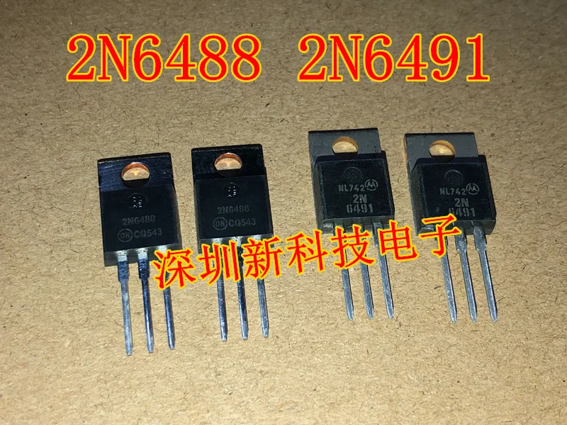 Free shipping   2N6488G 2N6491G  TO-220     5PCS    Please leave a comment