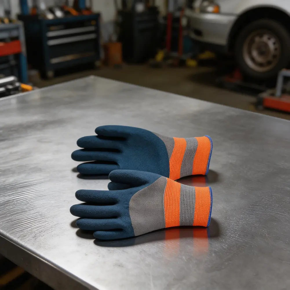Gardening Gloves Hand Protection Washable Breathable Anti-slip Work Gloves  For Car Repairs Gardening DIY & Construction Parts