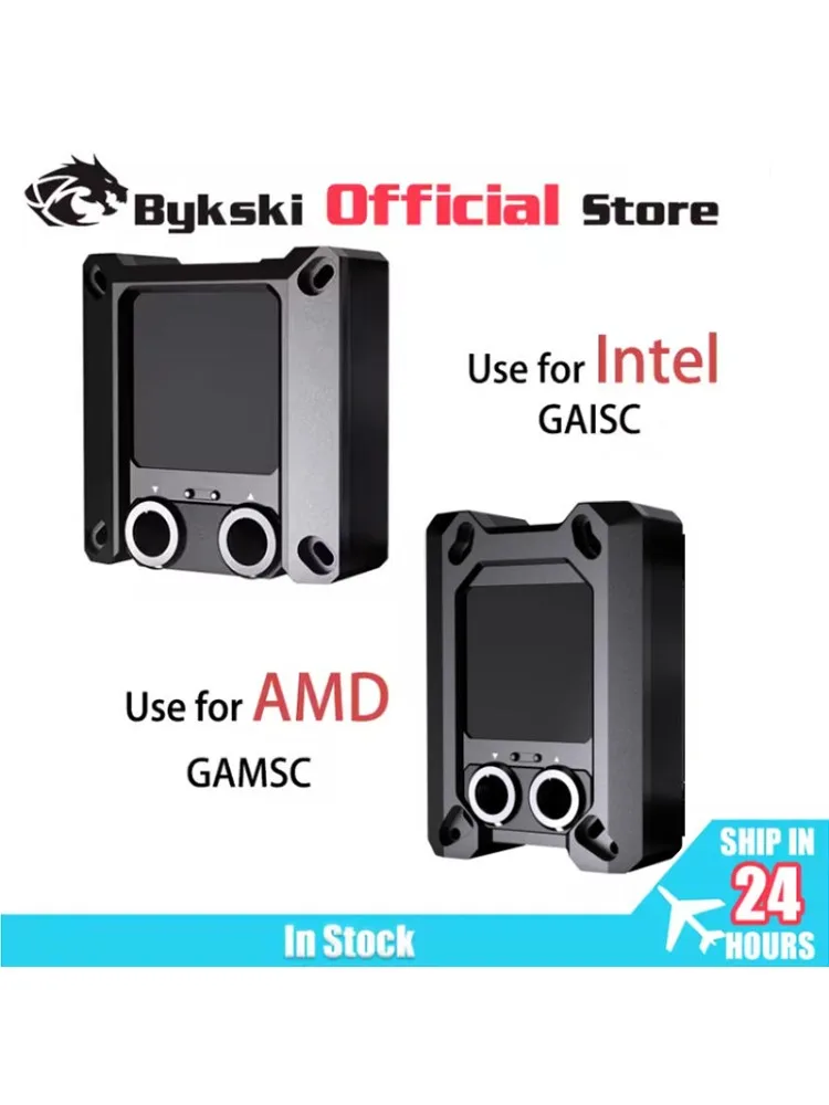 Granzon Digital Display CPU Block Verwendung für AMD RYZEN 3600 AM3 AM4 / INTEL LGA 1700 1800 1150 X99 2011 Wasserkühler GAMSC / GAISC