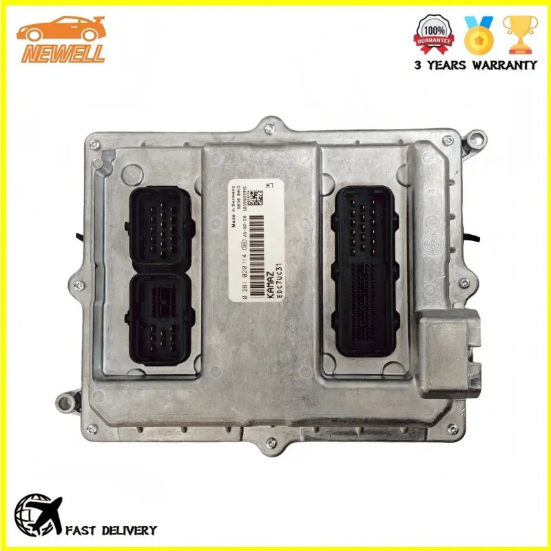 

0281020114 Original New Engine Computer Board ECU Electronic Control Unit Fit For Cummins Engine KAMAZ Truck Parts 0281020111
