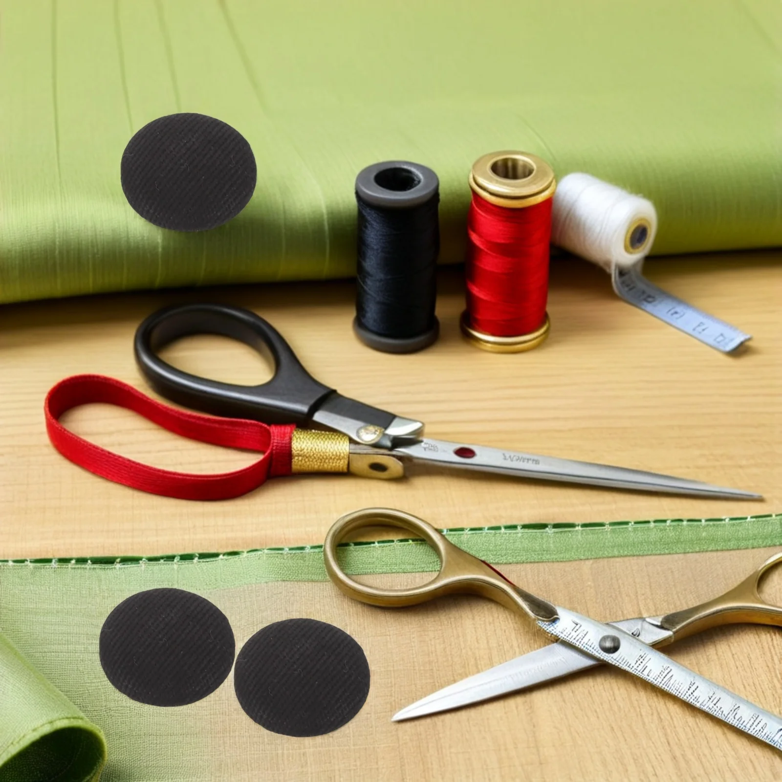 

20pcs Metal Cap Buttons 0.67 Inch Round Cloth Covered With Metal Shank For Baseball Cap Repair Hat Fastening Snap Replacement