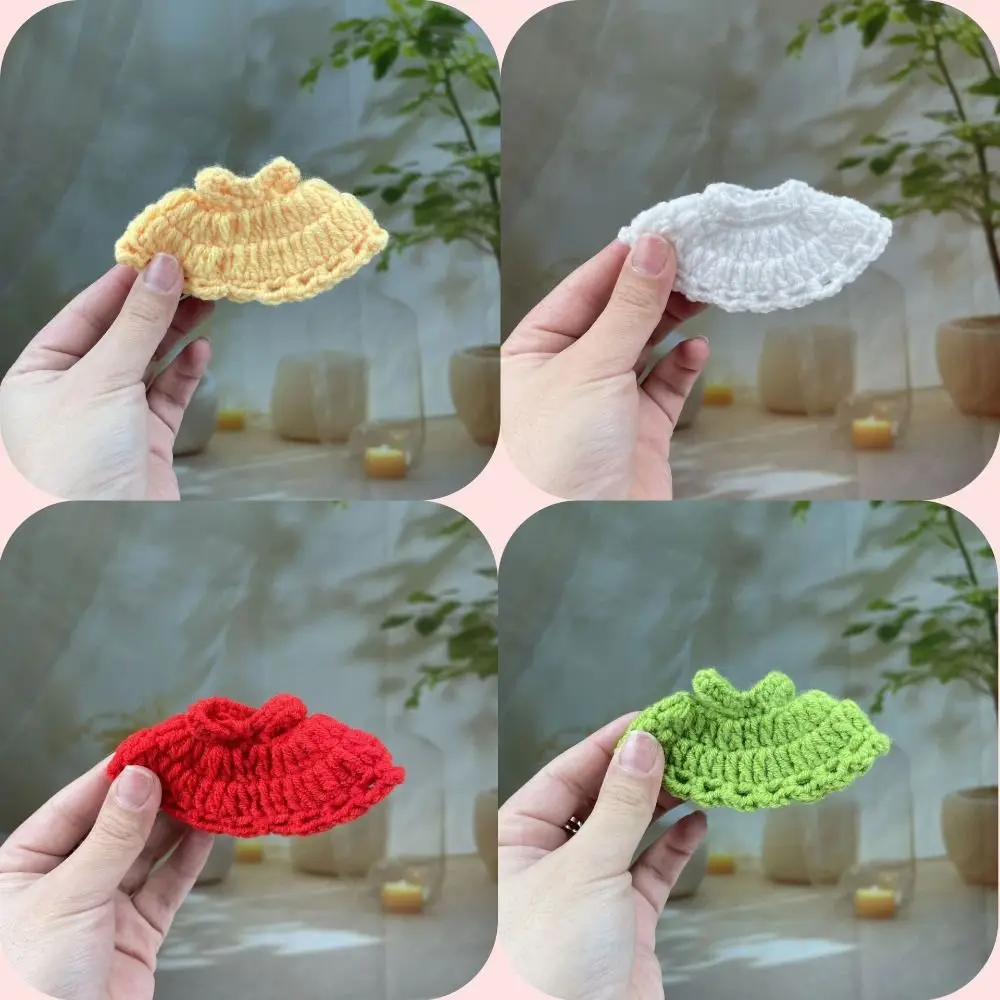 Hochwertige süße Baumwollaccessoires, süßes Strickkleid, Puppenkleidung, 10 cm Baumwolle / EXO Idol-Puppen