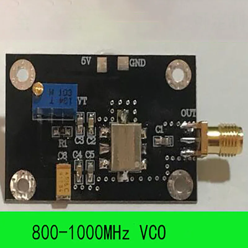 

800-1000MHz frequency point voltage controlled oscillator VCO frequency point output adjustable frequency signal source