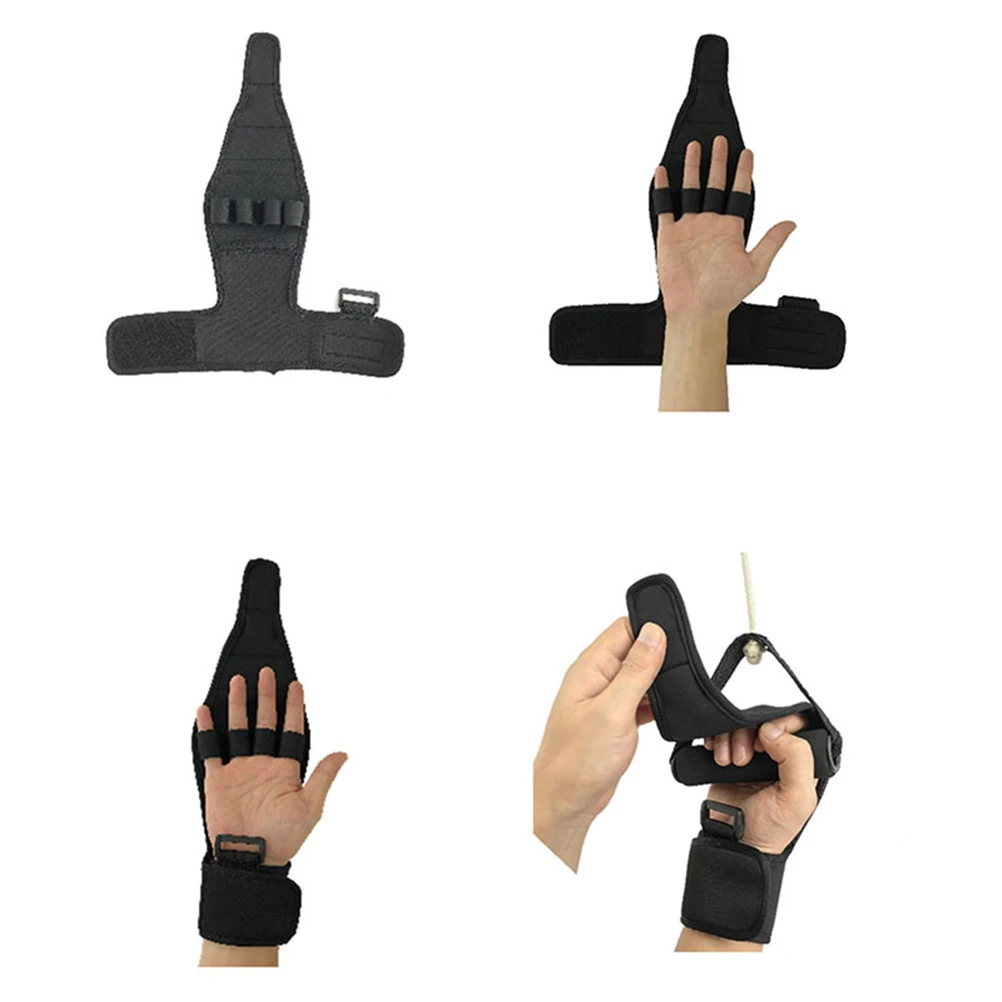 

Finger Training Gloves 1 Pair Medical Recovery Glove For Hand Rehabilitation Sbr Material Shockproof Elastic For Stroke Patients
