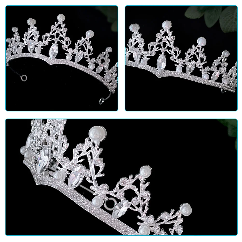 

Crown Bridal Tiara Wedding Headpiece For Bride Birthday Tiaras For Women Prom Women Fashion Hair Accessory
