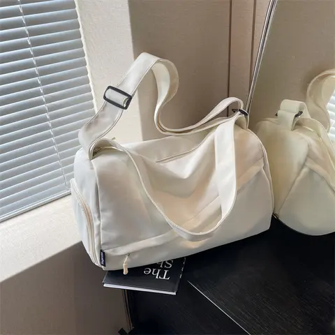 여행 토트 백 건식 및 습식 분리 대용량 피트니스 요가 스포츠 패션 여성용 다기능 주말 더플 백