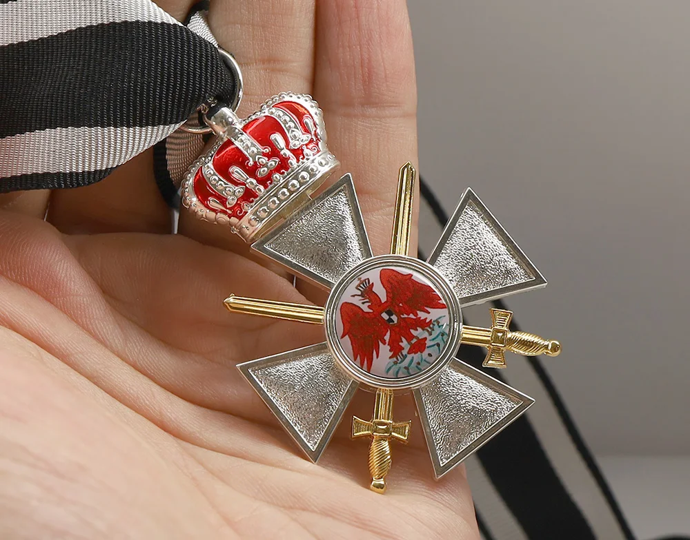 German Order of the Red Eagle 4th Class with Crown and Swords Reproduction