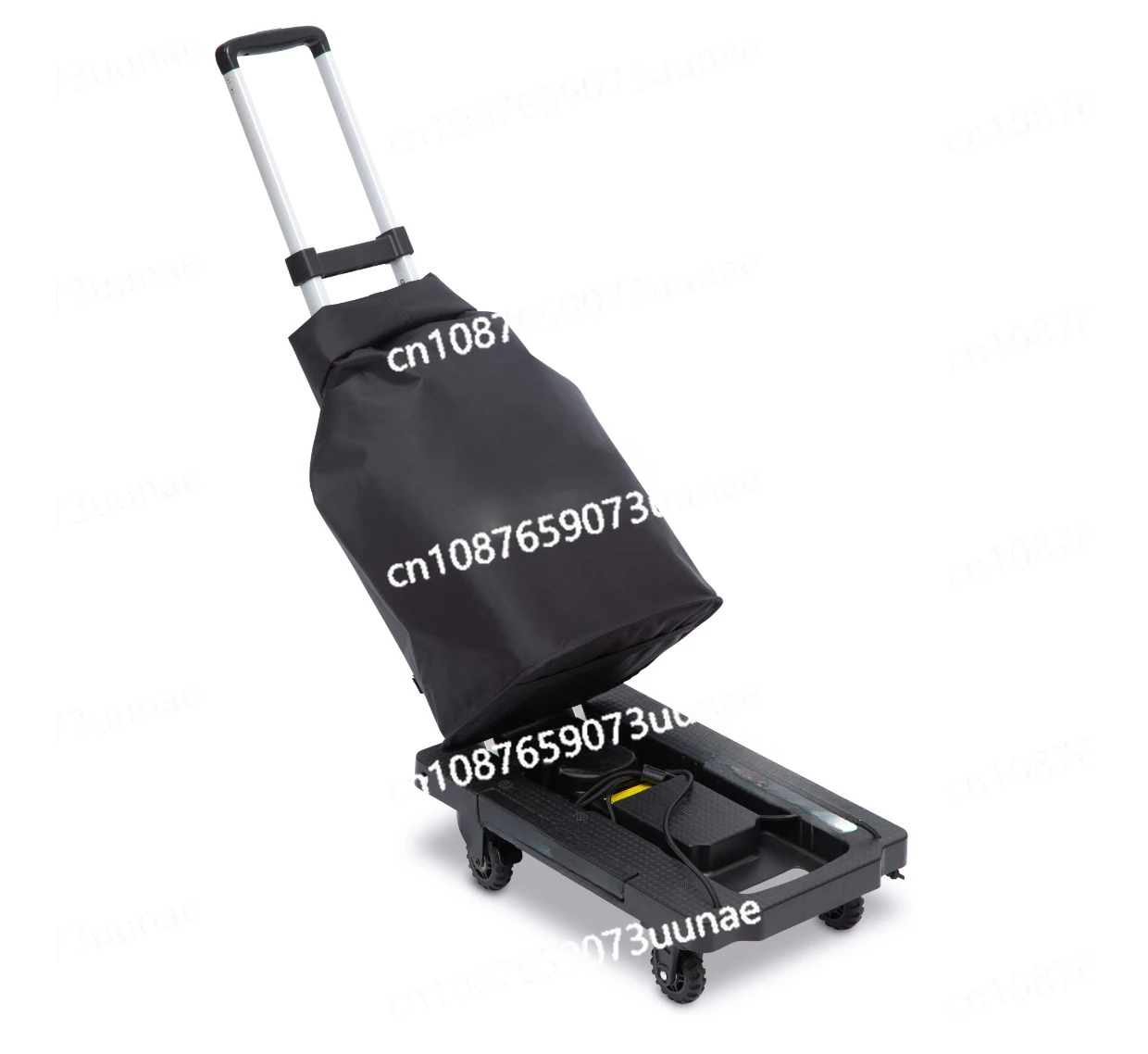 [Dezåd] Portable Trolley Shopping Bag, Trolley Shopping Bag, Waterproof Material, Large Capacity Storage