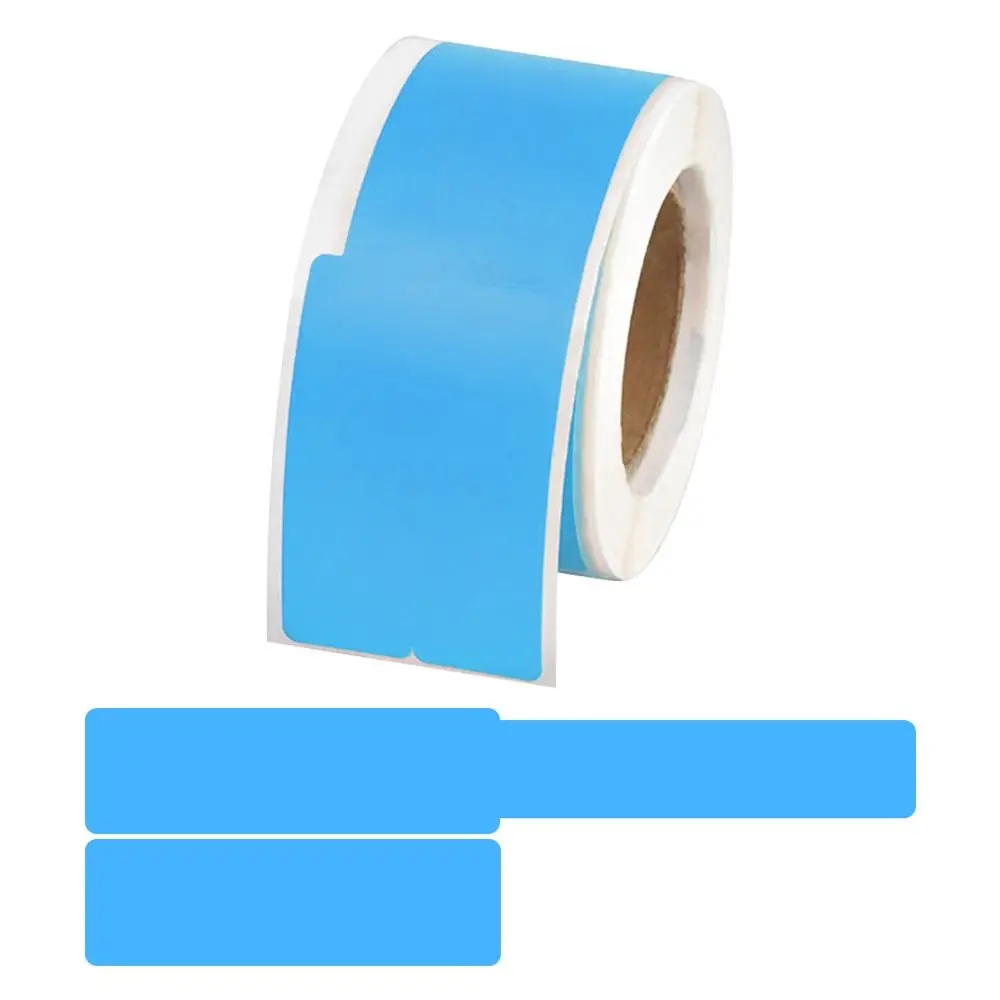 100Pcs 25*38+40mm Cable Labels Wire Marking Network Waterproof Laser Printer Sticker Organizer A4 Self-Adhesive Label Cable Tags