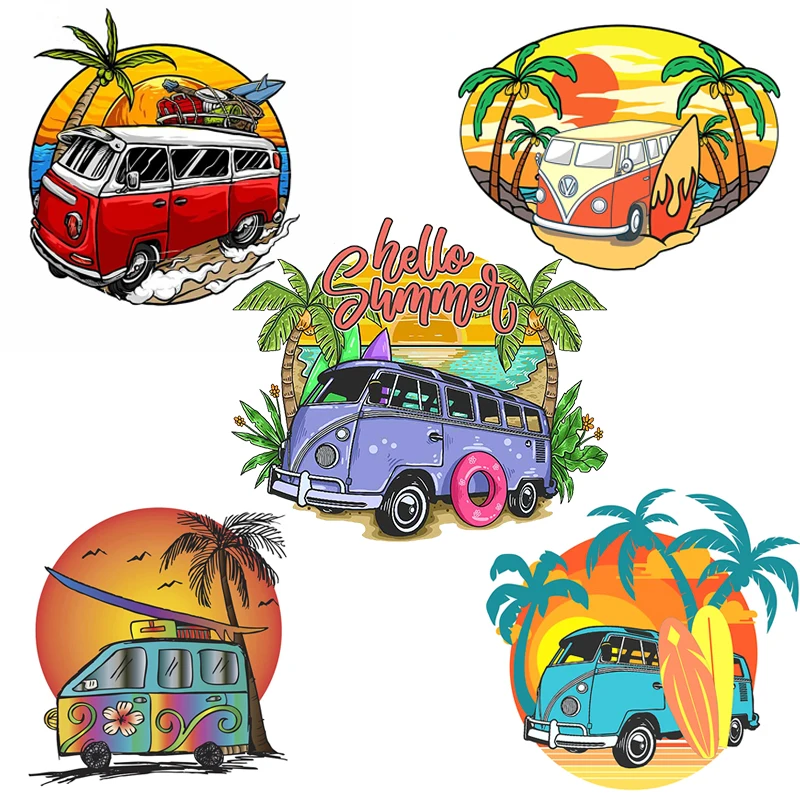 V1668# Car Stickers Fashion Camper Travel Vinyl Decals Car Motorcycle Bumper Body Rear Window Decorative Decals