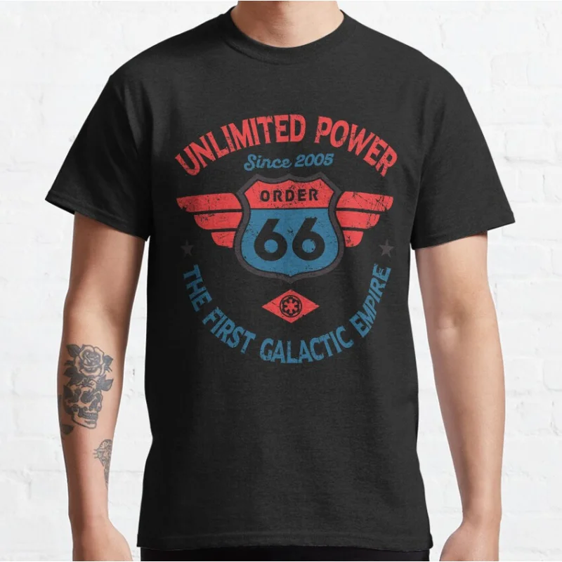 

Order 66 Retro 0327 Historic Route 66 US Mother Road travel Gift t shirt America Highway Graphic clothes All size Tops