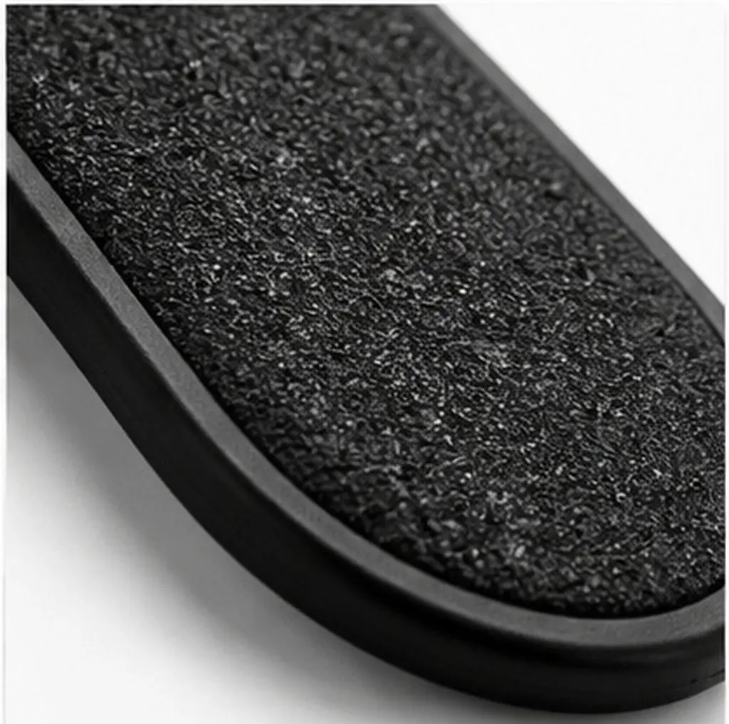 2Pcs Premium Stainless Steel Plastic Foot File Double Sided for Dry Hard Skin Callus Exfoliation Portable Wall Hangable Pedicure