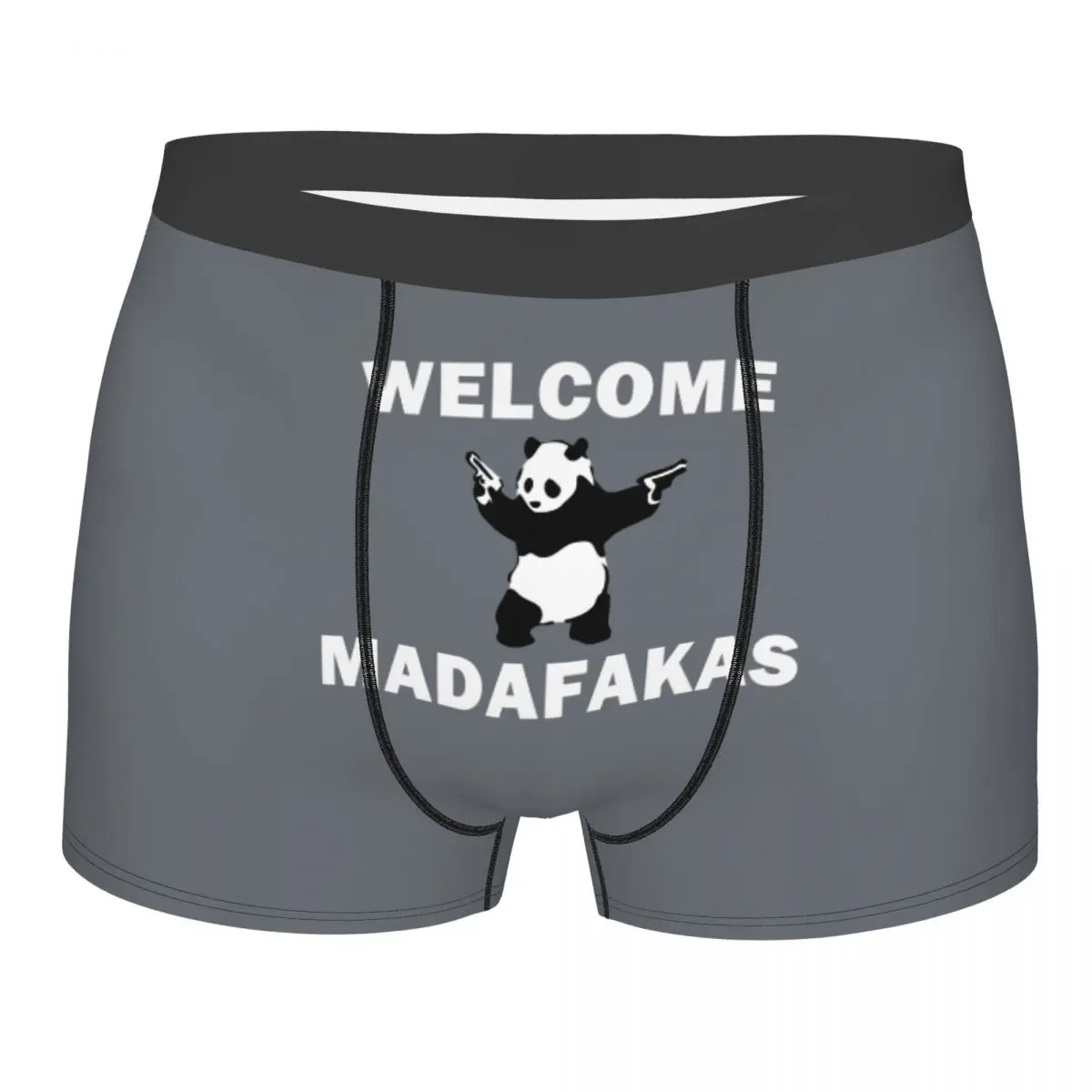 

Custom WELCOME Madafakas Boxers Shorts Men's Briefs Underwear Fashion Underpants