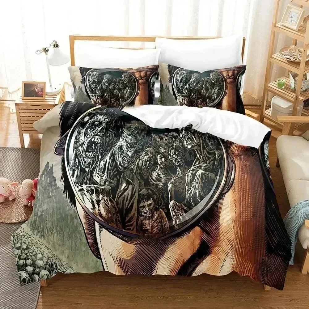 Luxury New 3D Print Extinction Parade Max Brook's Bedding Set Duvet Cover Bed Set Quilt Cover Pillowcase Queen Size Boys Adult