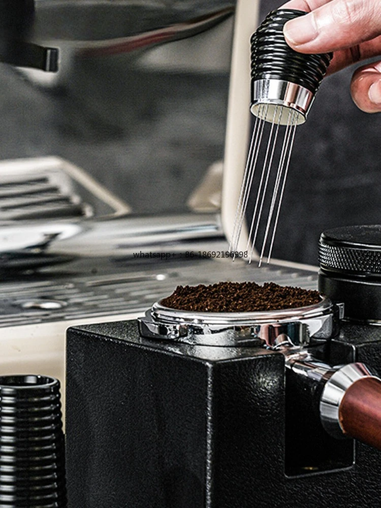 Stainless Steel Powder Dispenser, Coffee Powder Agglomerated, Stir Evenly, Loose Powder, NeedleItalianhand-brewedcoffeedisperser