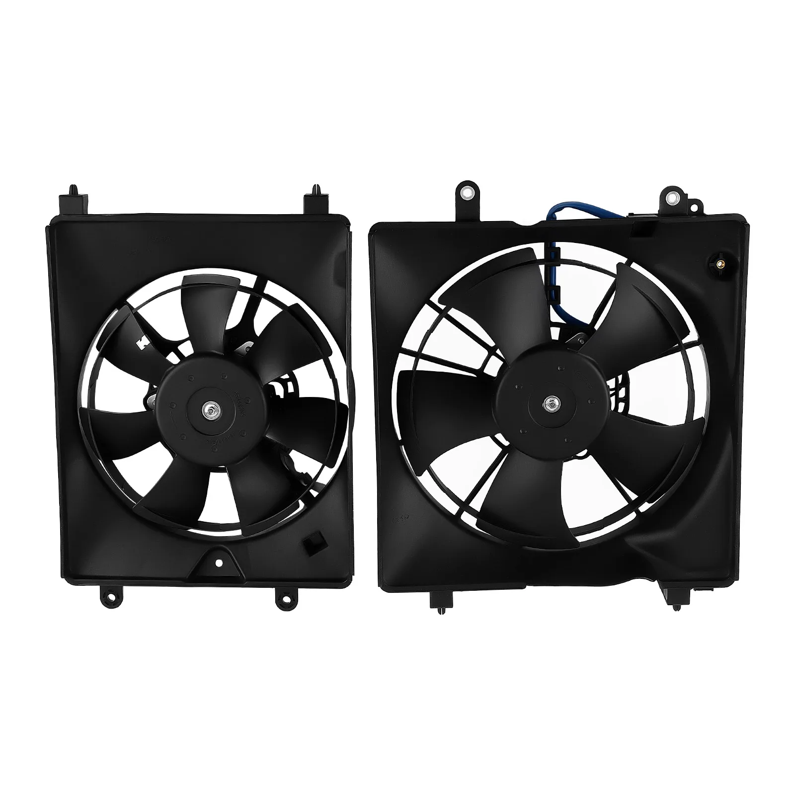

2PCS AC Condenser Radiator Cooling Fan for 2012-2014 2015 Honda Civic for 2013-2017 Acura 19030RSJE01 38615-RZA-A02