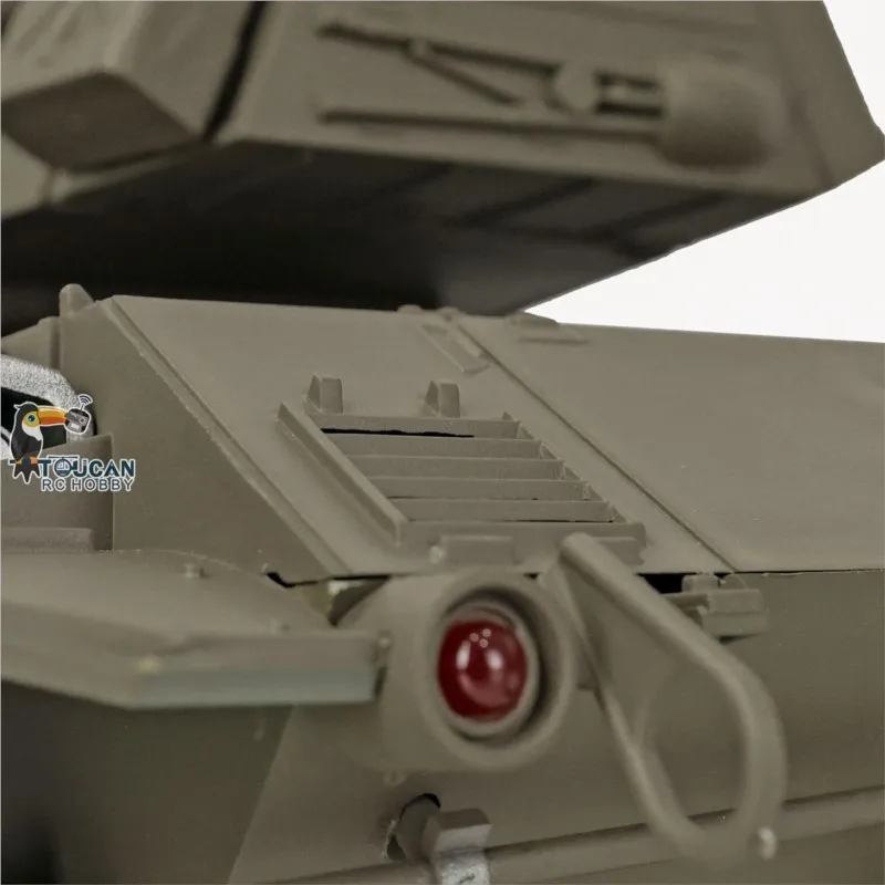 Henglong 7.0 RTR 1/16 RC Tank Walker Bulldog 3839 pistes métalliques améliorées modèle de télécommande pour amateur