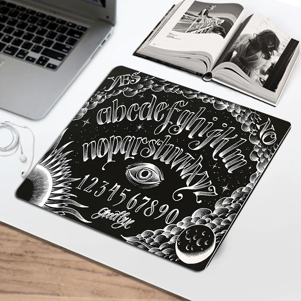 Halloween Ouija Board Mousepad Anti-Slip Gaming Mouse Pad Gamer Desk Mat Keyboard Pad Decoration Mause Pad OfficeAccessories