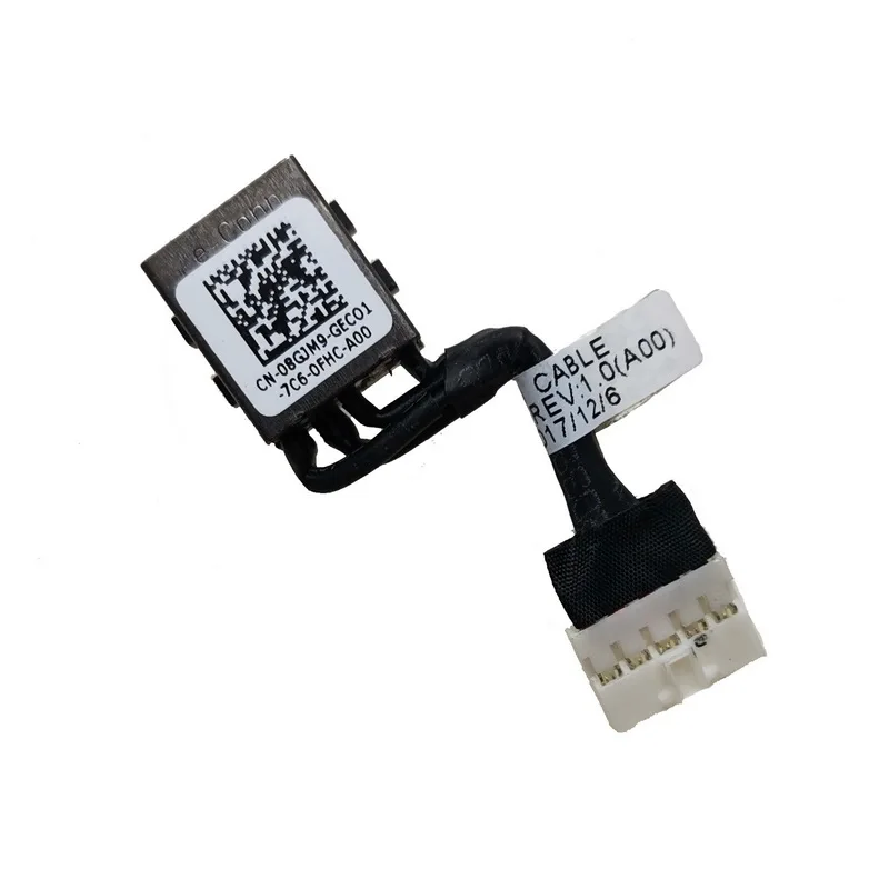 مقبس طاقة بالتيار المستمر مع كابل ، شحن لديل خط العرض من من من من من من من من من من نوع Dell