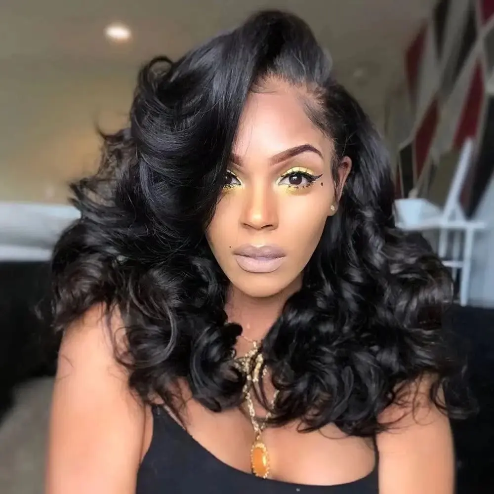 Rosabeauty Body Wave 5X5 Glueless Closure Ready To Wear Wig 13X4 Short Bob Human Hair Wigs 13X6 Lace Frontal Preplucked