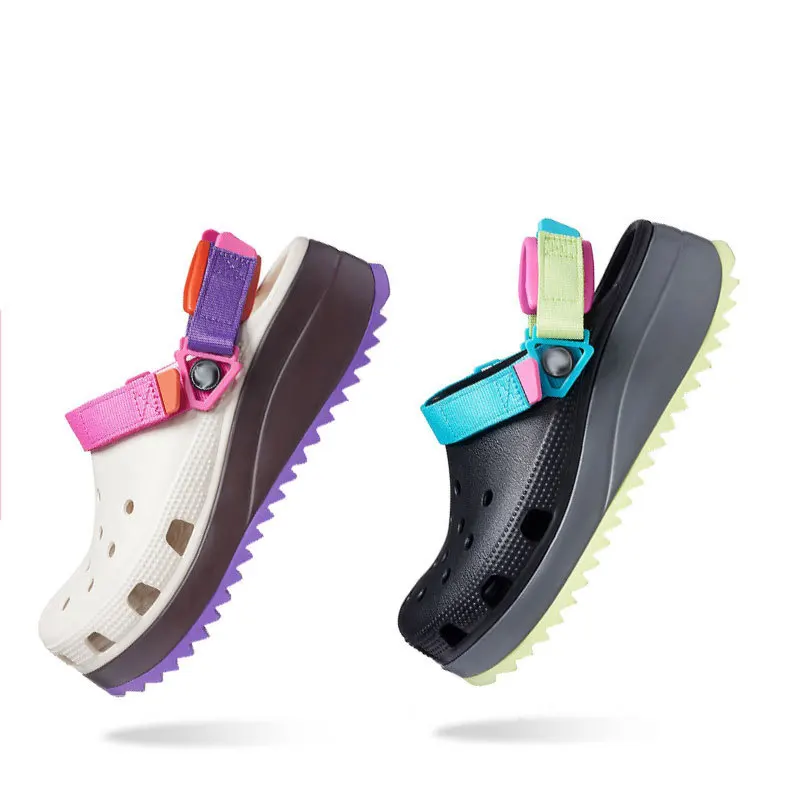 2024 New Unisex Adult Classic Clog Slippers for Men and Women Waterproof Sandals Summer Outdoor Beach Thick-soled Slippers