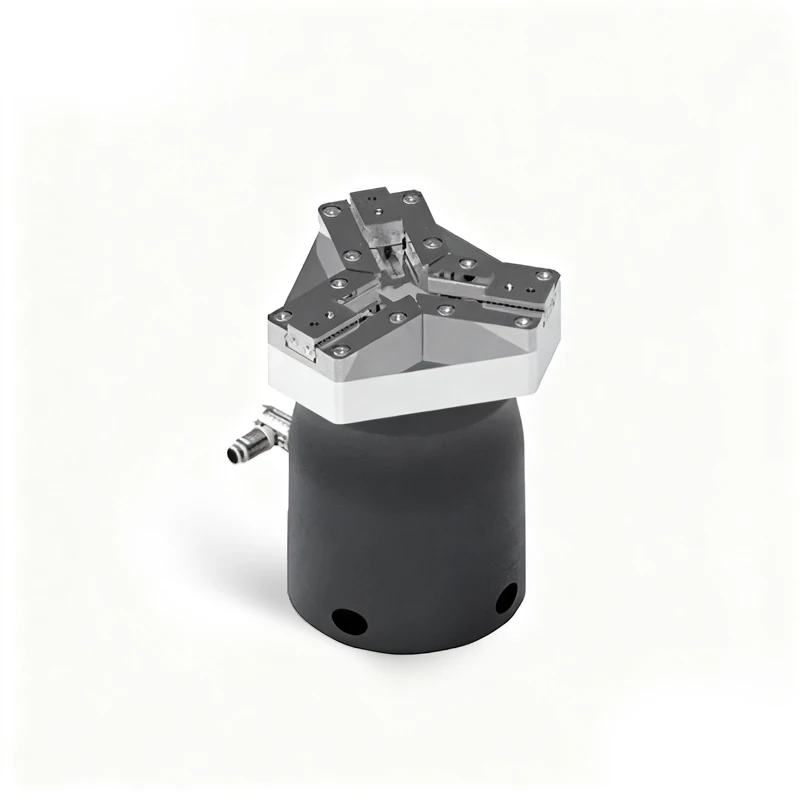 Industrial Robot Claw, 3-Finger Joint Adaptive Electric Gripper for Robotic Arm Applications