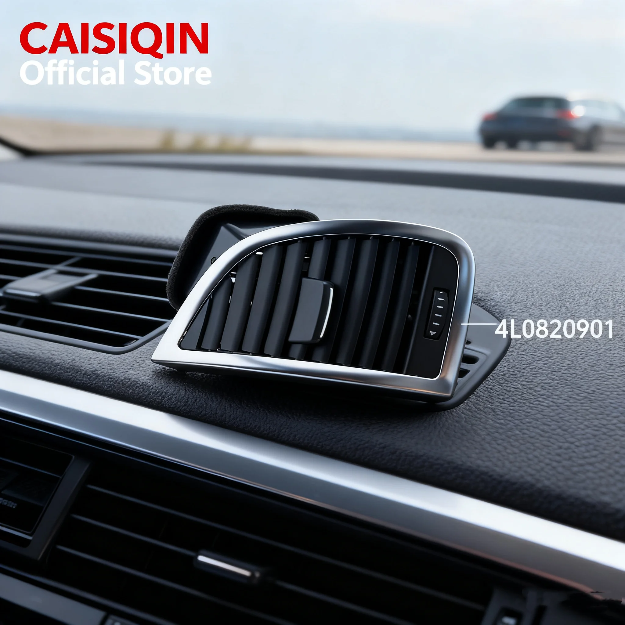 

4L0820901 4L0820902 LHD RHD передняя приборная панель автомобиля левая и правая вентиляционная решетка кондиционера в сборе для Audi Q7 2006-201