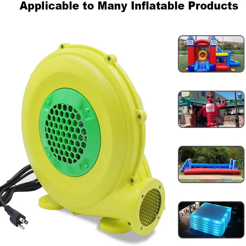 

Bounce House 450-1500w Air Blower Portable Pump Fan Commercial Inflatable Bouncer Air Blower For Castle Slides