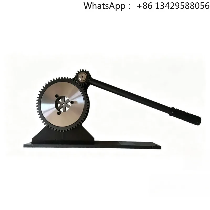 Manual Gear Pipe Crimping Machine with 6&8 Dies, Labor Saving High Speed Hose Buckling Locking Press Equipment