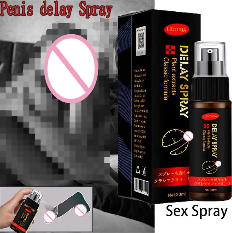 Sex Delay Spray Sex for Men 20ml Male External Use Anti Premature Ejaculation Lasting Long 60 Minutes Penis Enlargement Pills