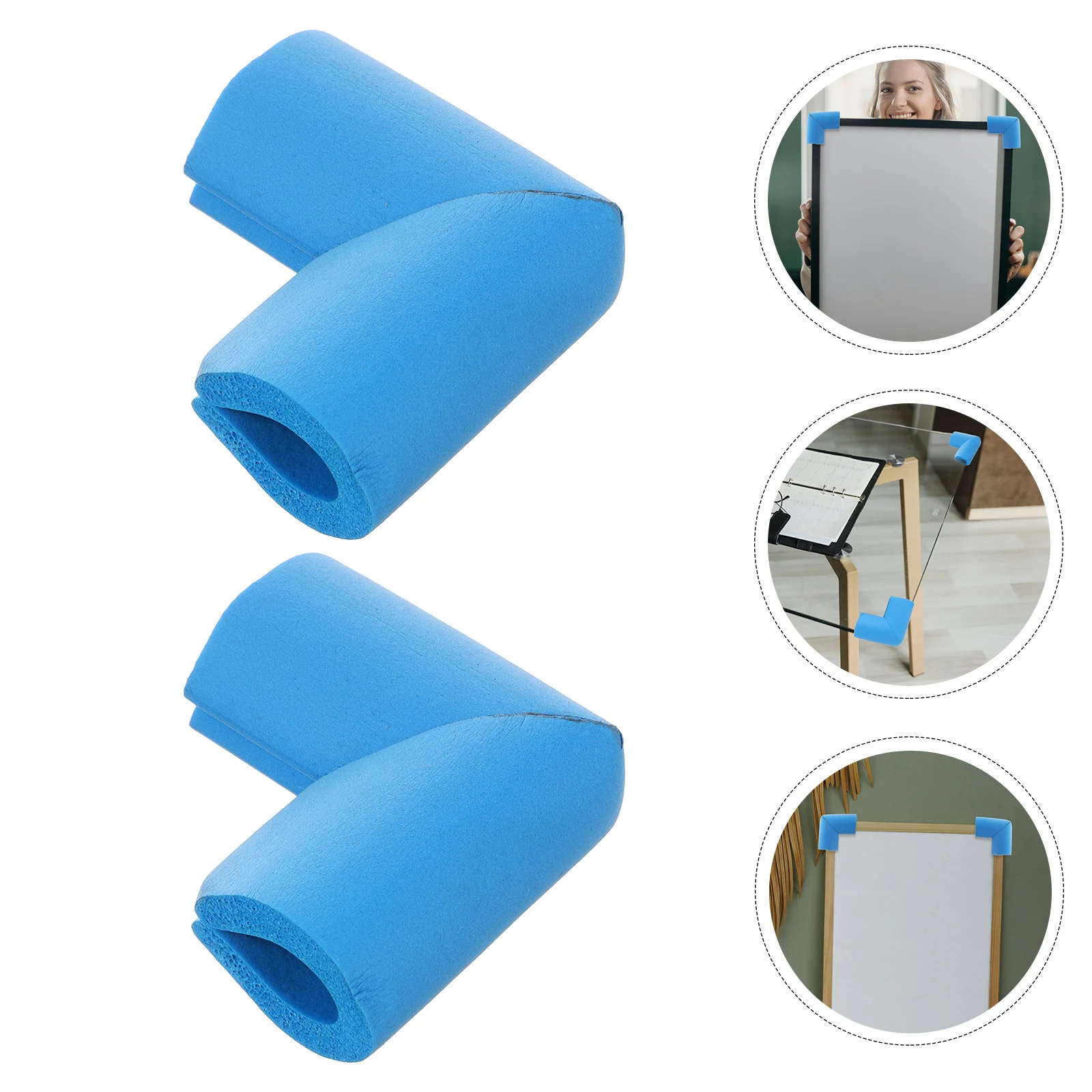 12 Pcs Protective Corner Furniture Protectors Reusable Foam Frame Baby