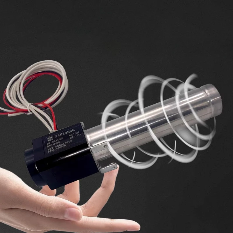 Industrial Heat Gun Digital Display Hot Air Blower With Compressed Air